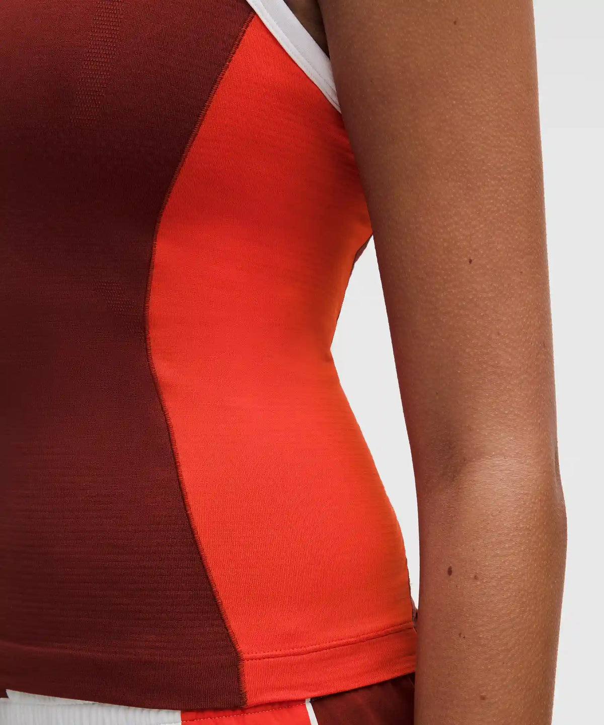 Swiftly Tech Racerback Tank Top 2.0 Waist Length *Colourblock
