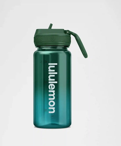Back to Life Clear Bottle 18oz Straw Lid *Ombre