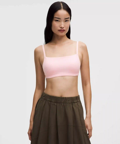 Ribbed Cami-Strap Bra *Light Support, B/C Cup