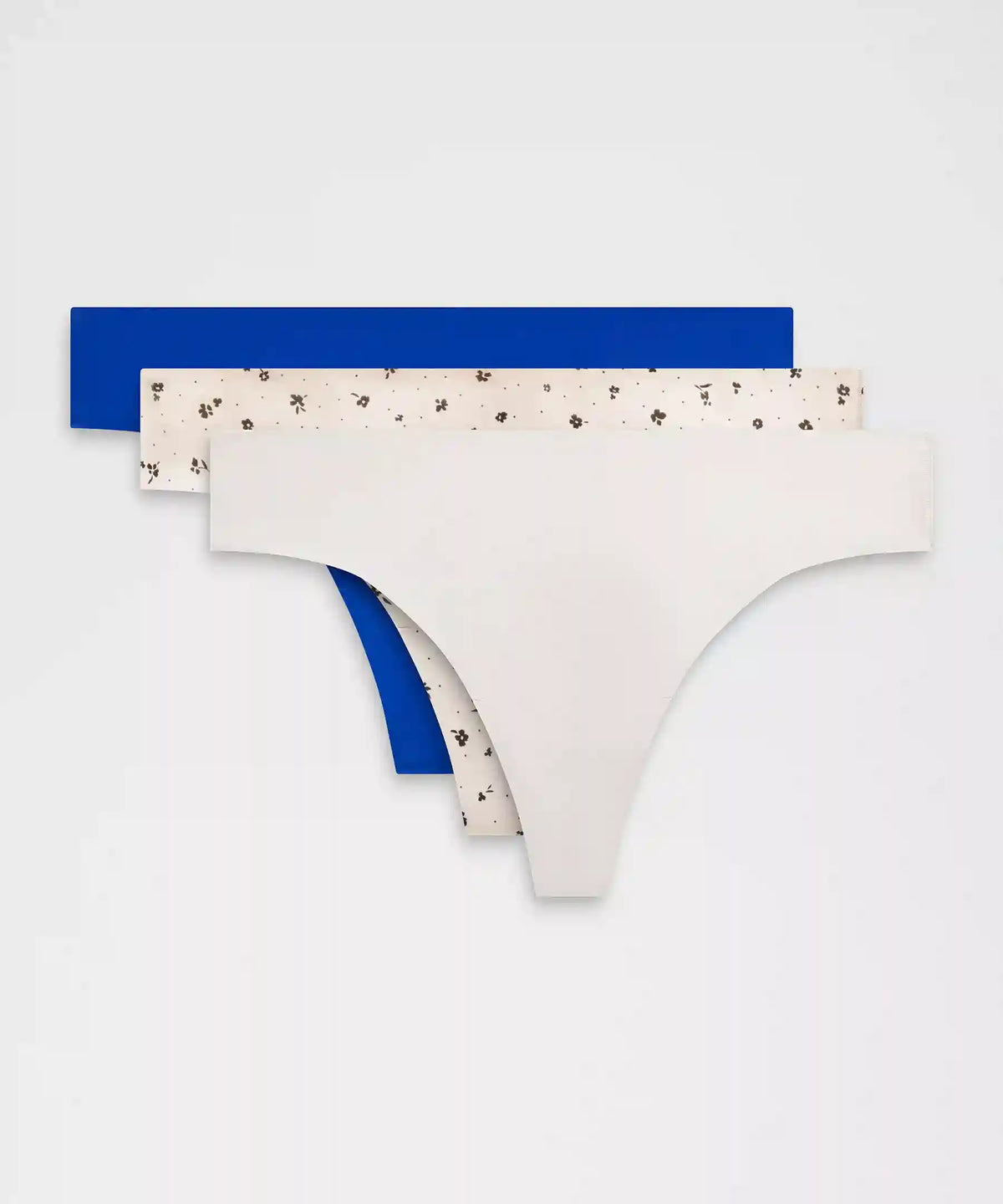 InvisiWear Mid-Rise Thong Underwear *3 Pack
