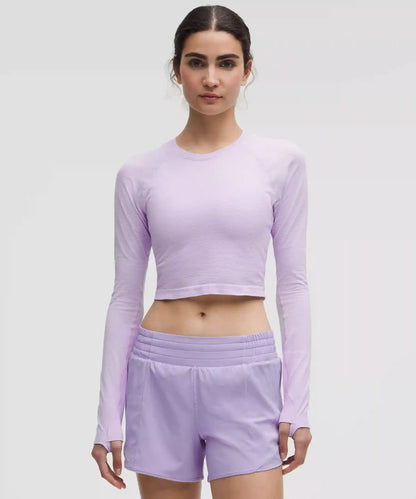 Swiftly Tech Cropped Long-Sleeve Shirt 2.0