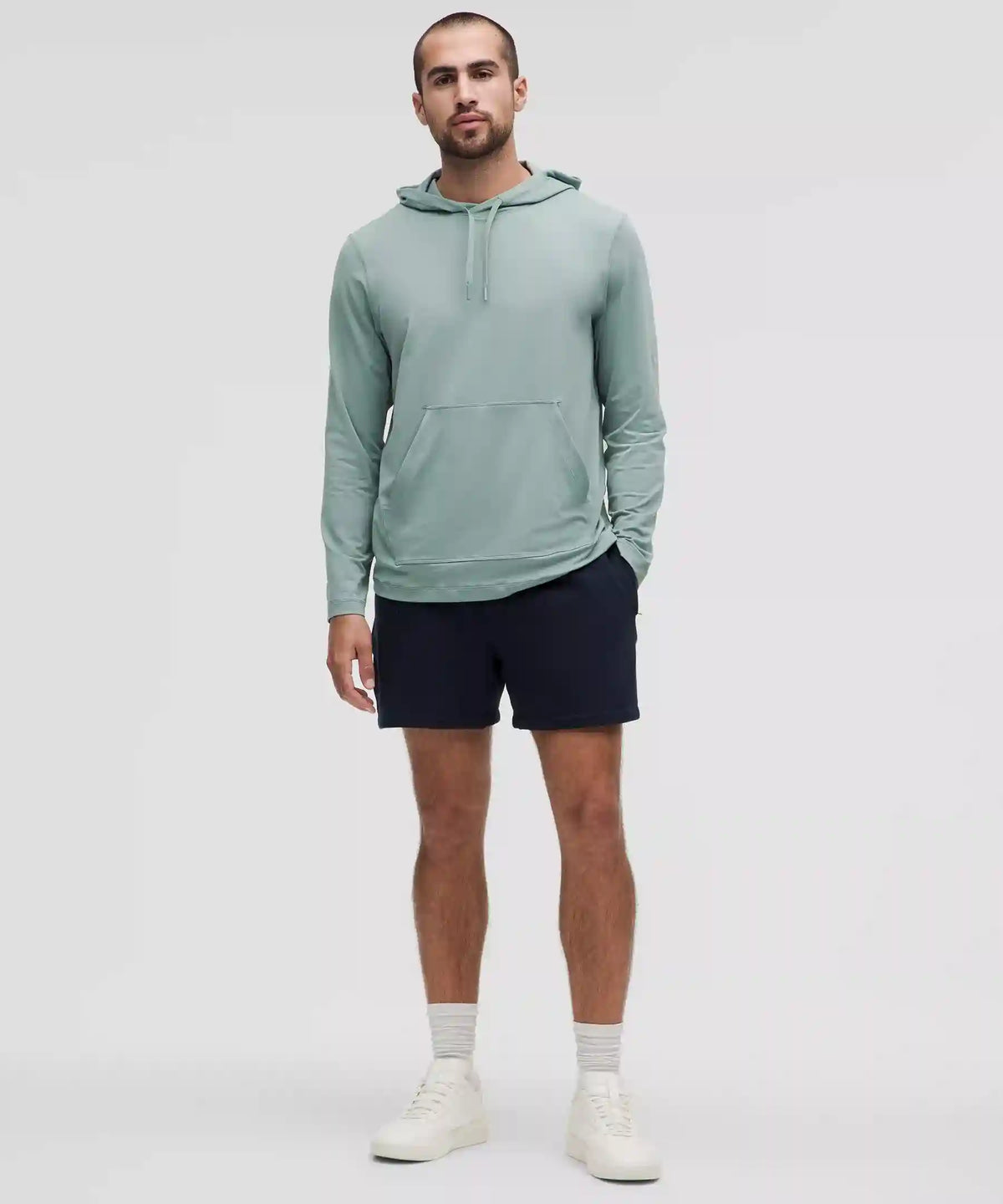 Soft Jersey Pullover Hoodie