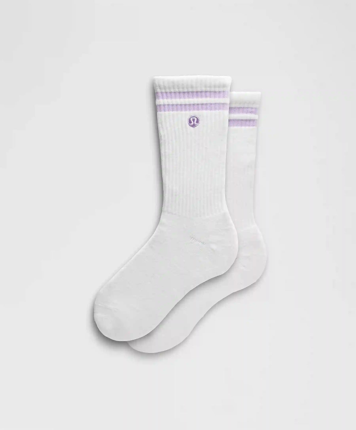 Unisex Daily Essential Crew Socks *Stripe