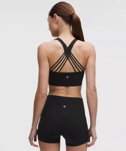 FlexyFlex Strappy Longline Yoga Bra *Light Support, A–C Cups