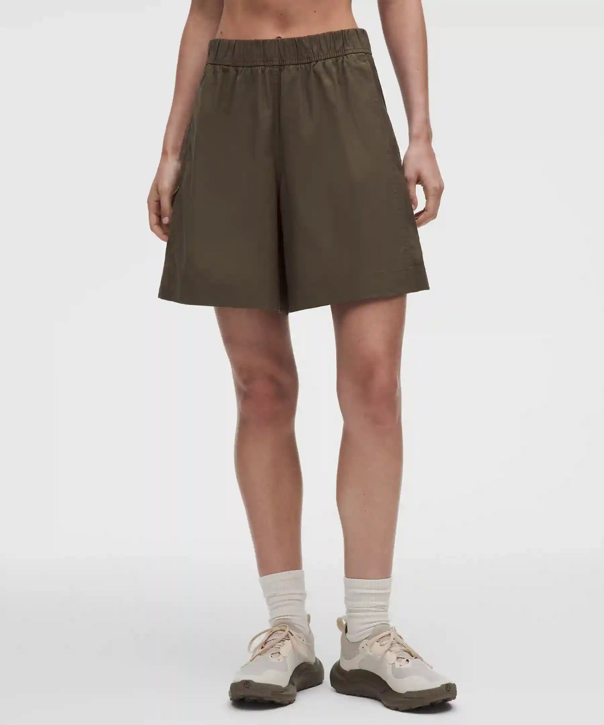 LuluLinen High-Rise Relaxed-Fit Short 7"