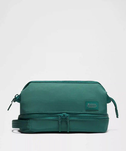 Dual-Compartment Toiletry Bag