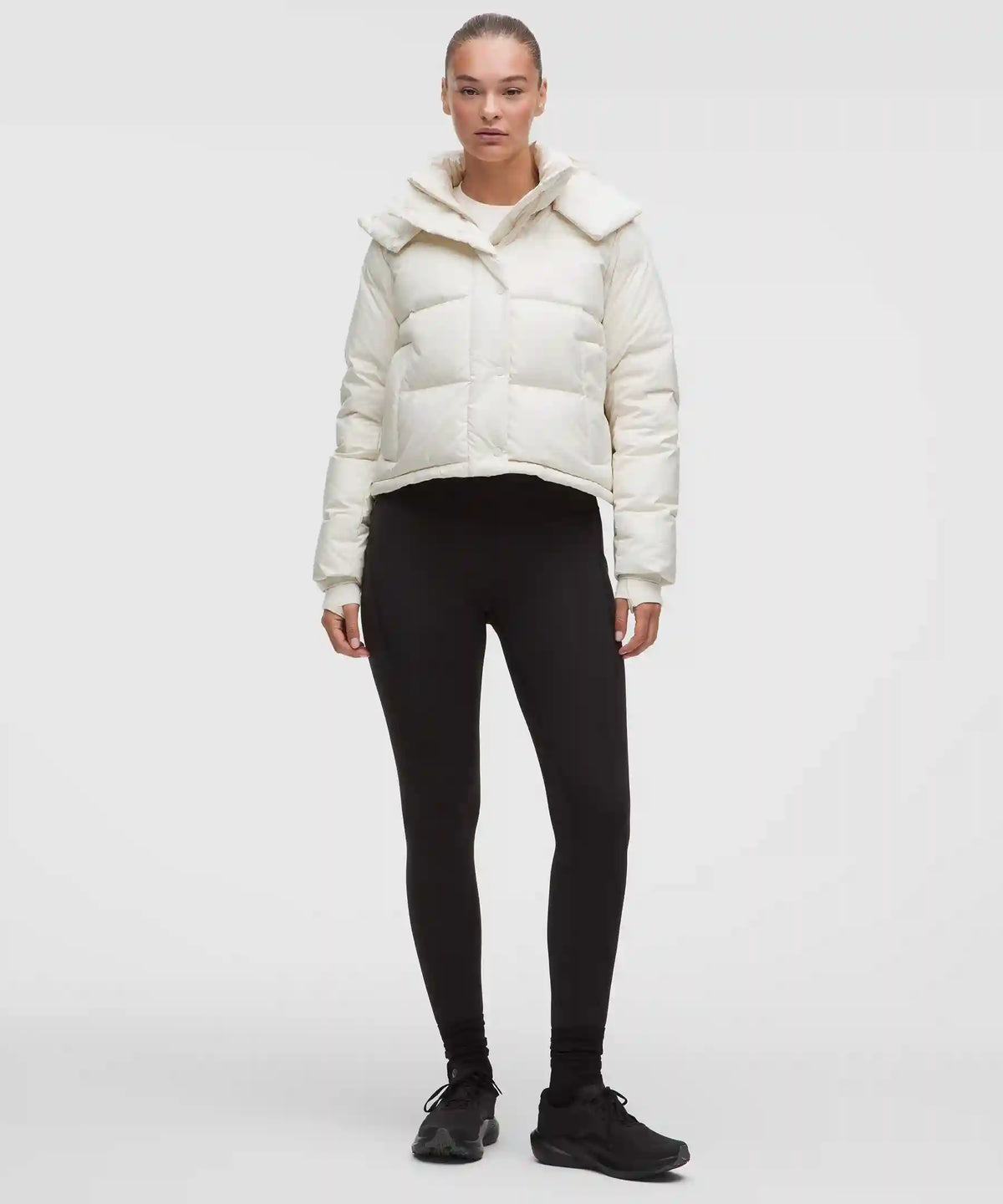 Wunder Puff 600-Down-Fill Cropped Jacket