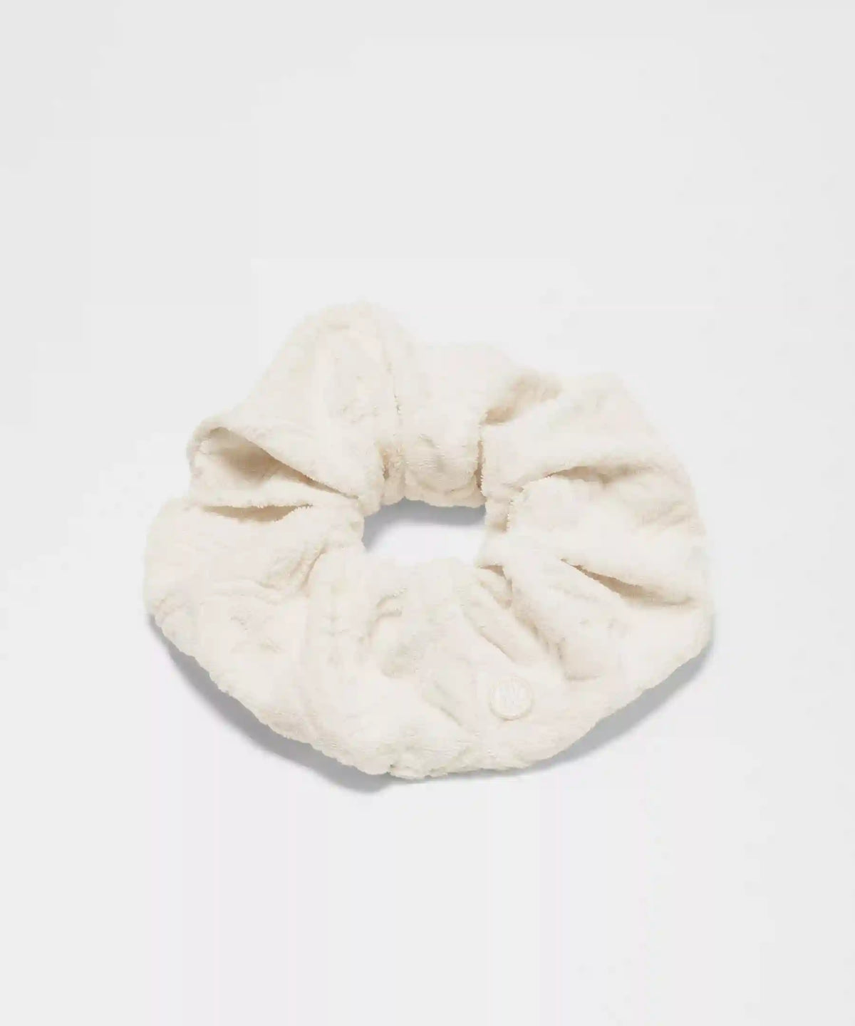 Terry Jacquard Oversized Scrunchie