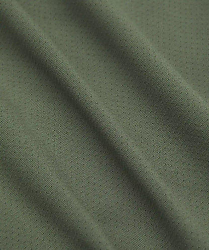 Mesh Soft Jersey Short-Sleeve Shirt