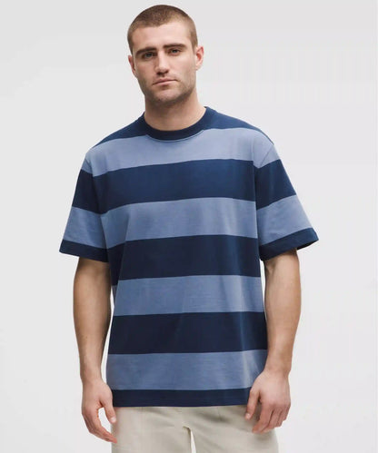 Heavyweight Cotton Jersey T-Shirt *Stripe