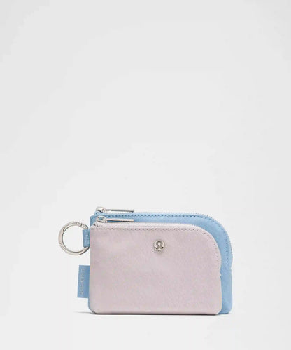 Double Zip Clippable Card Pouch