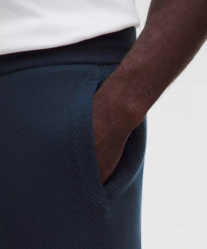 Cotton-Blend Knit Short 7"