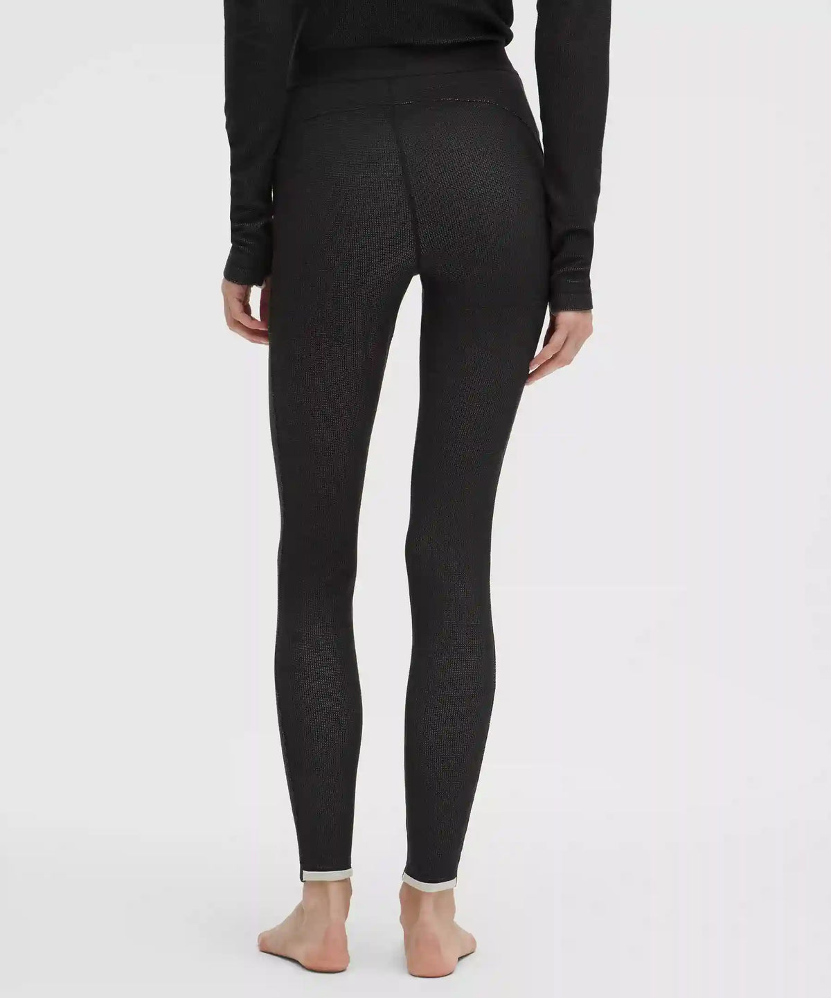 Waffle-Knit High-Rise Base Layer Tight 28"