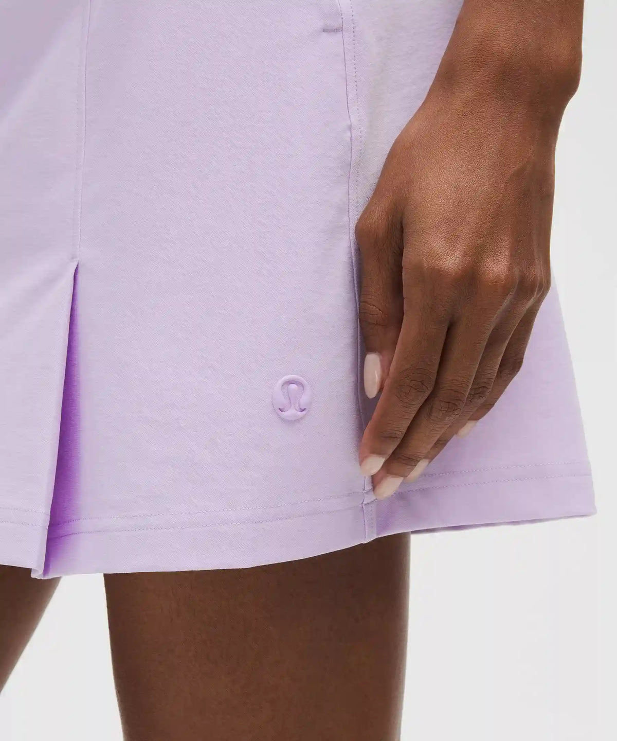 Stretch Twill Front Pleat Golf Skirt