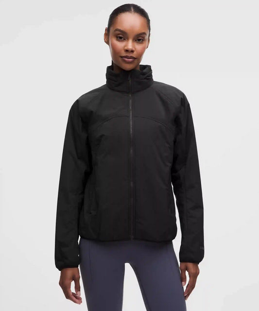 Insulated Back-Vent Running Jacket