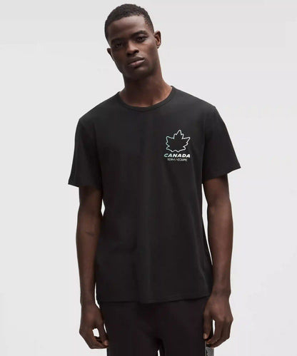 Team Canada Men's Cotton Jersey Graphic T-Shirt *COC Logo