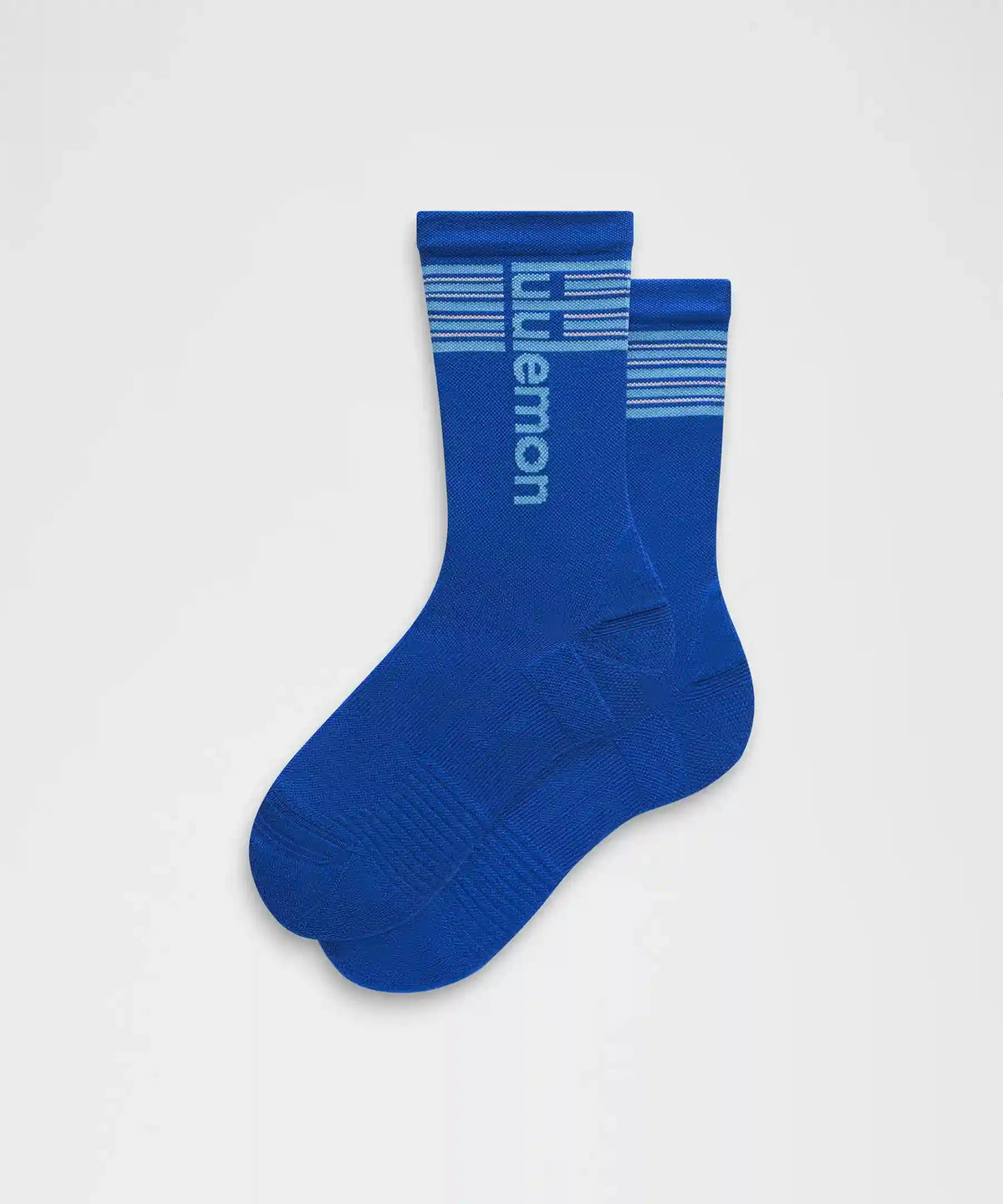 Unisex Power Stride Crew Socks *Stripe