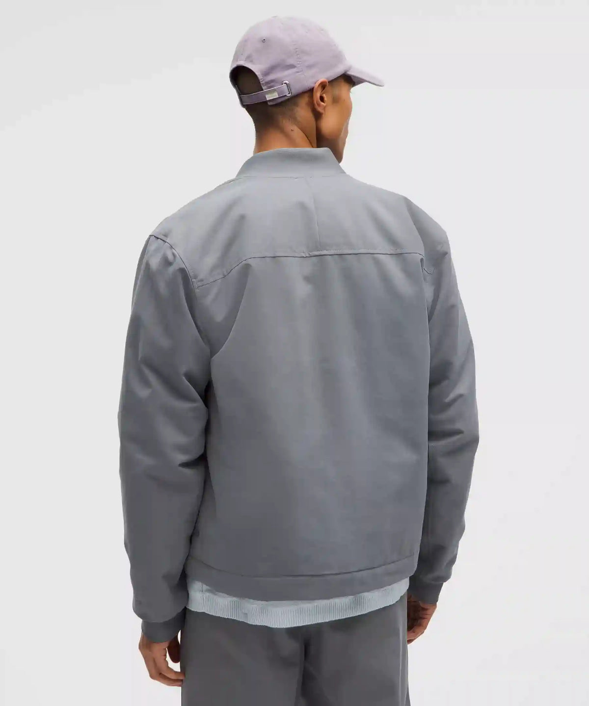 Insulated Cotton-Blend Bomber Jacket