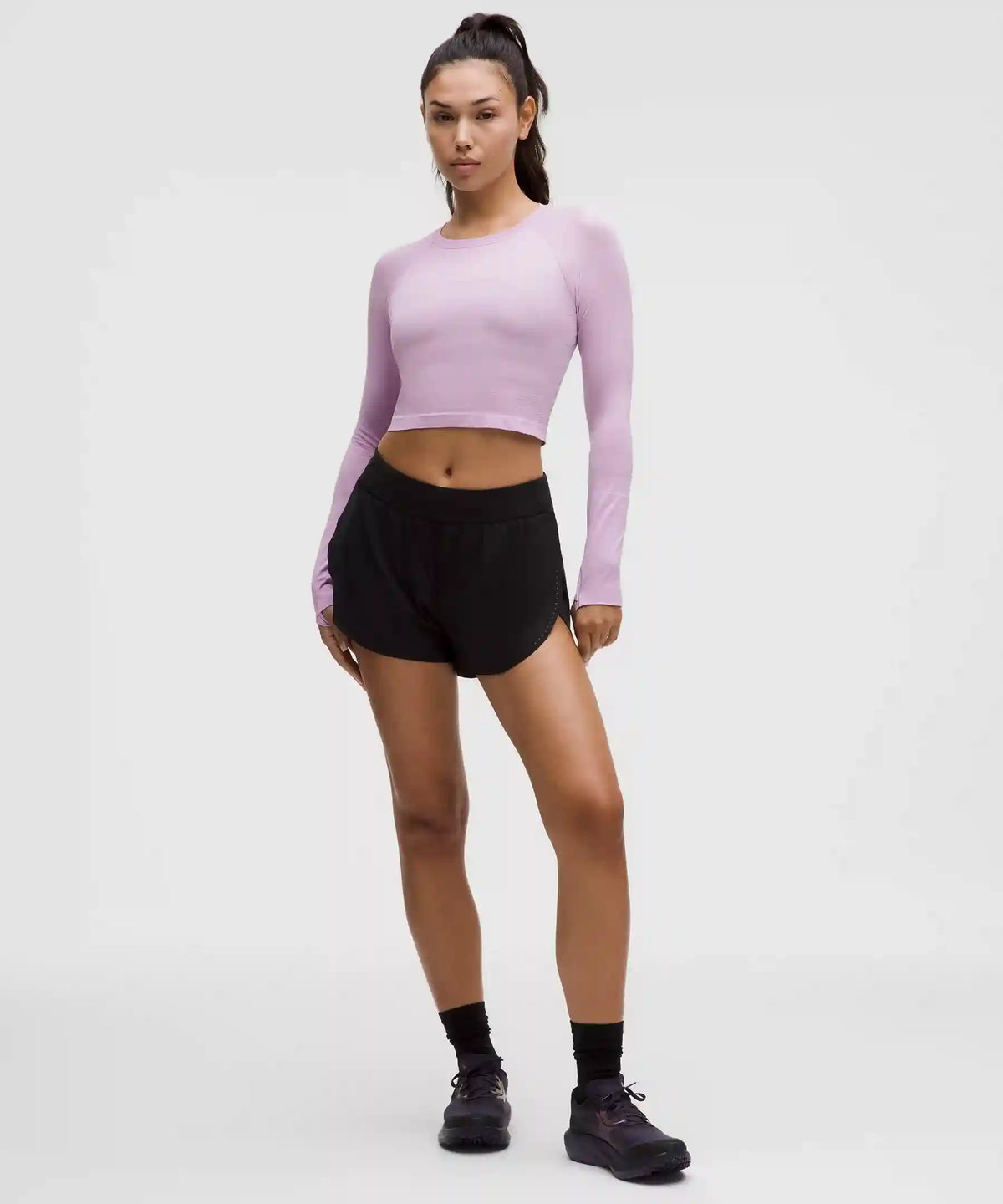 Swiftly Tech Cropped Long-Sleeve Shirt 2.0