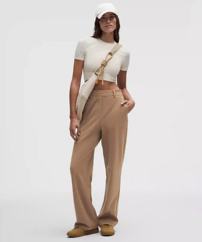Daydrift High-Rise Straight-Leg Trouser *Short