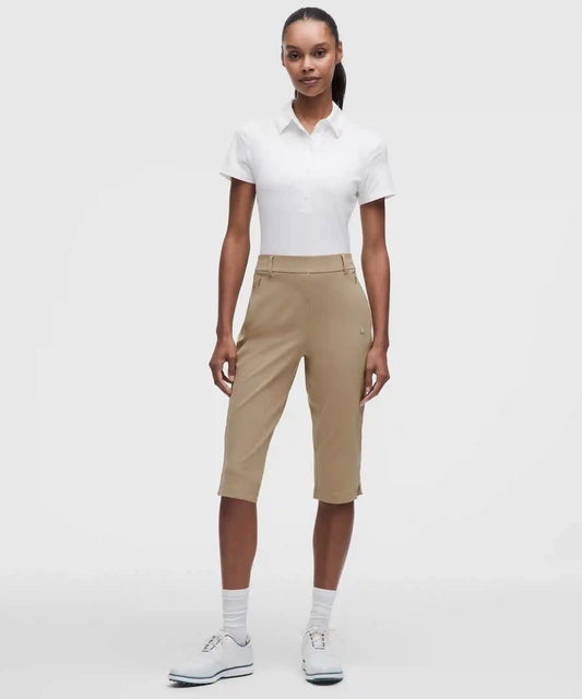 High-Rise Golf Pull-On Cropped Pant 16"