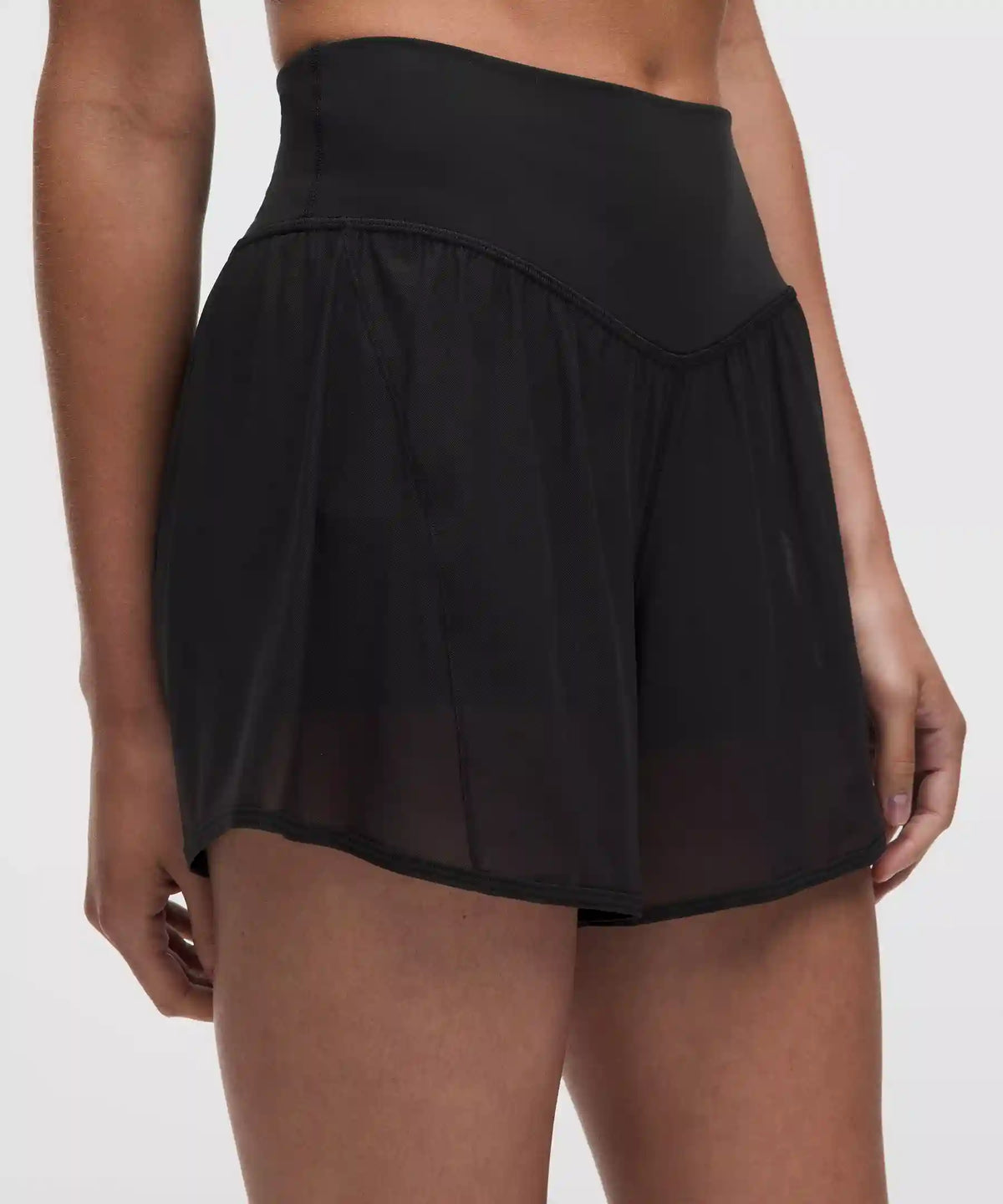 Nulu and Mesh High-Rise Studio Short 3.5"