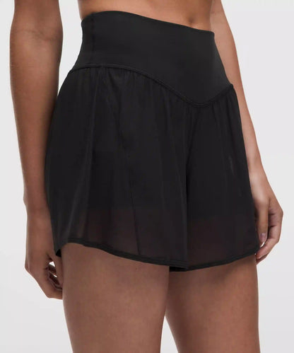 Nulu and Mesh High-Rise Studio Short 3.5"