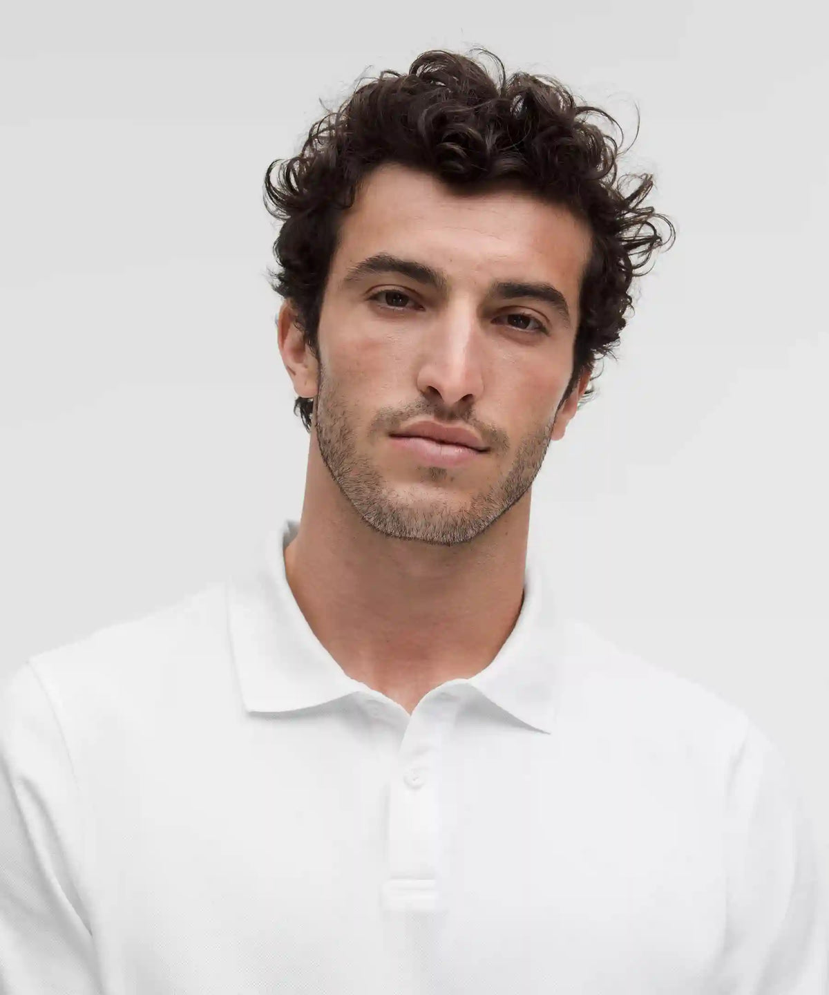 Cotton Pique Short-Sleeve Polo Shirt