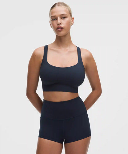 FlexyFlex Strappy Longline Yoga Bra *Light Support, D–DDD Cups