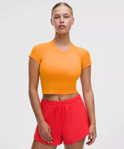 Swiftly Tech Cropped Short-Sleeve Shirt 2.0