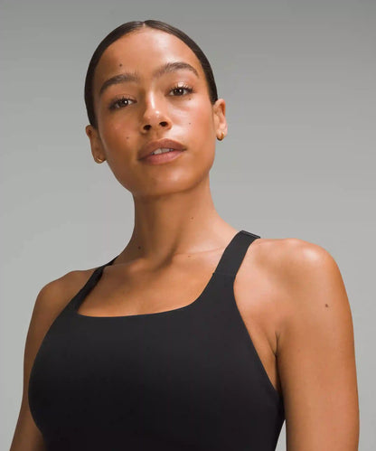 Ultralu Square-Neck Workout Bra *Medium Support, D/DD Cup