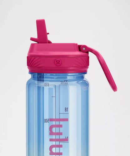 Back to Life Clear Bottle 24oz *Straw Lid