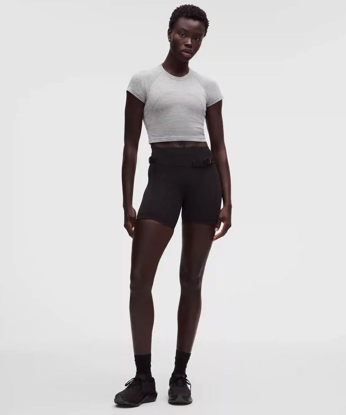 Swiftly Tech Cropped Short-Sleeve Shirt 2.0