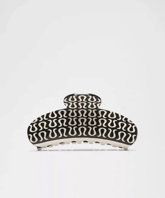 Logo-Embossed Claw Clip