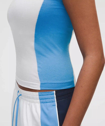 Swiftly Tech Short-Sleeve Shirt 2.0 Waist Length *Colourblock