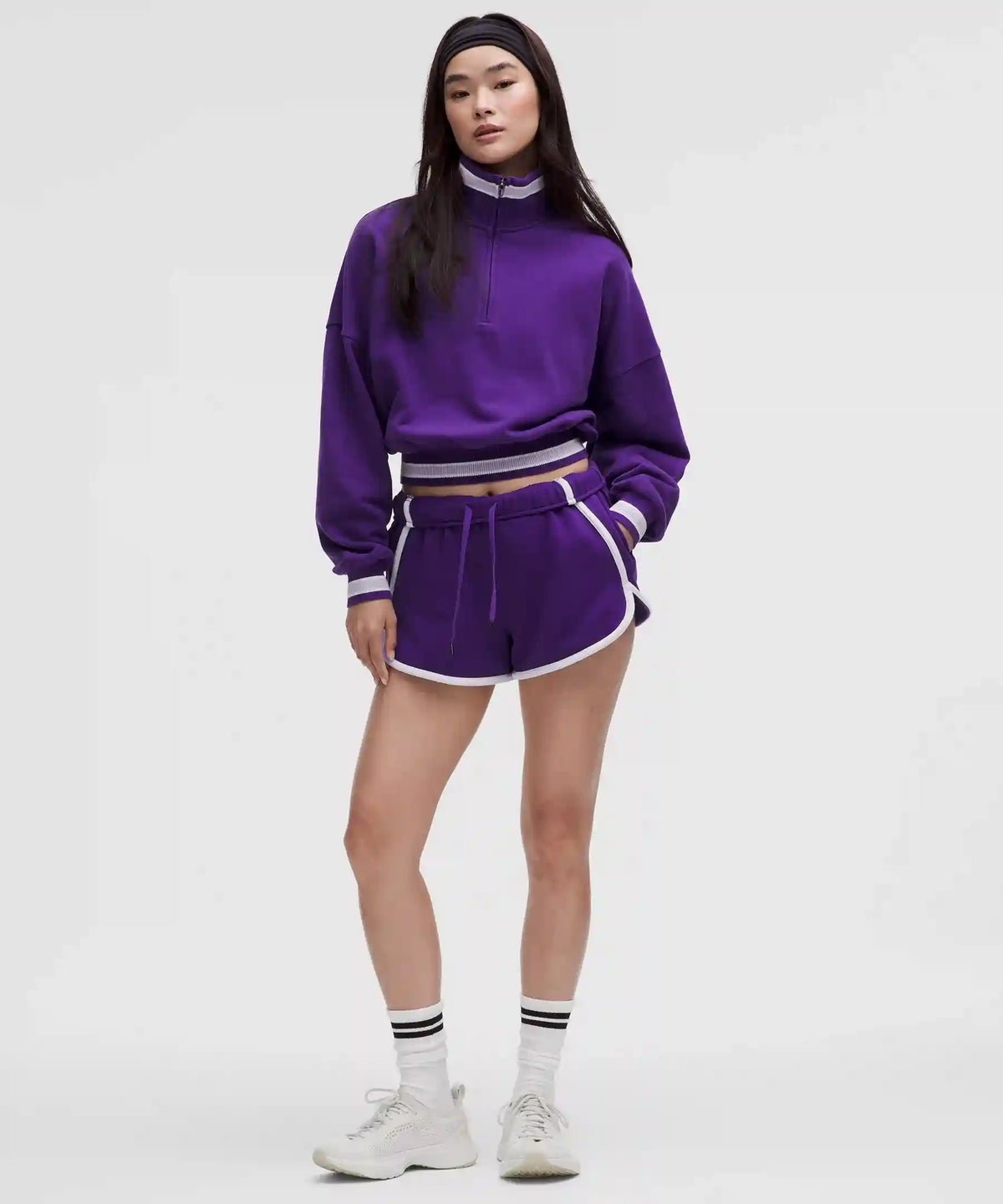 Scuba Mid-Rise Oversized Short 3" *Trim