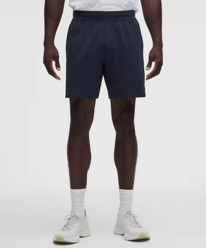 Mesh-Panelled Tennis Short 7"