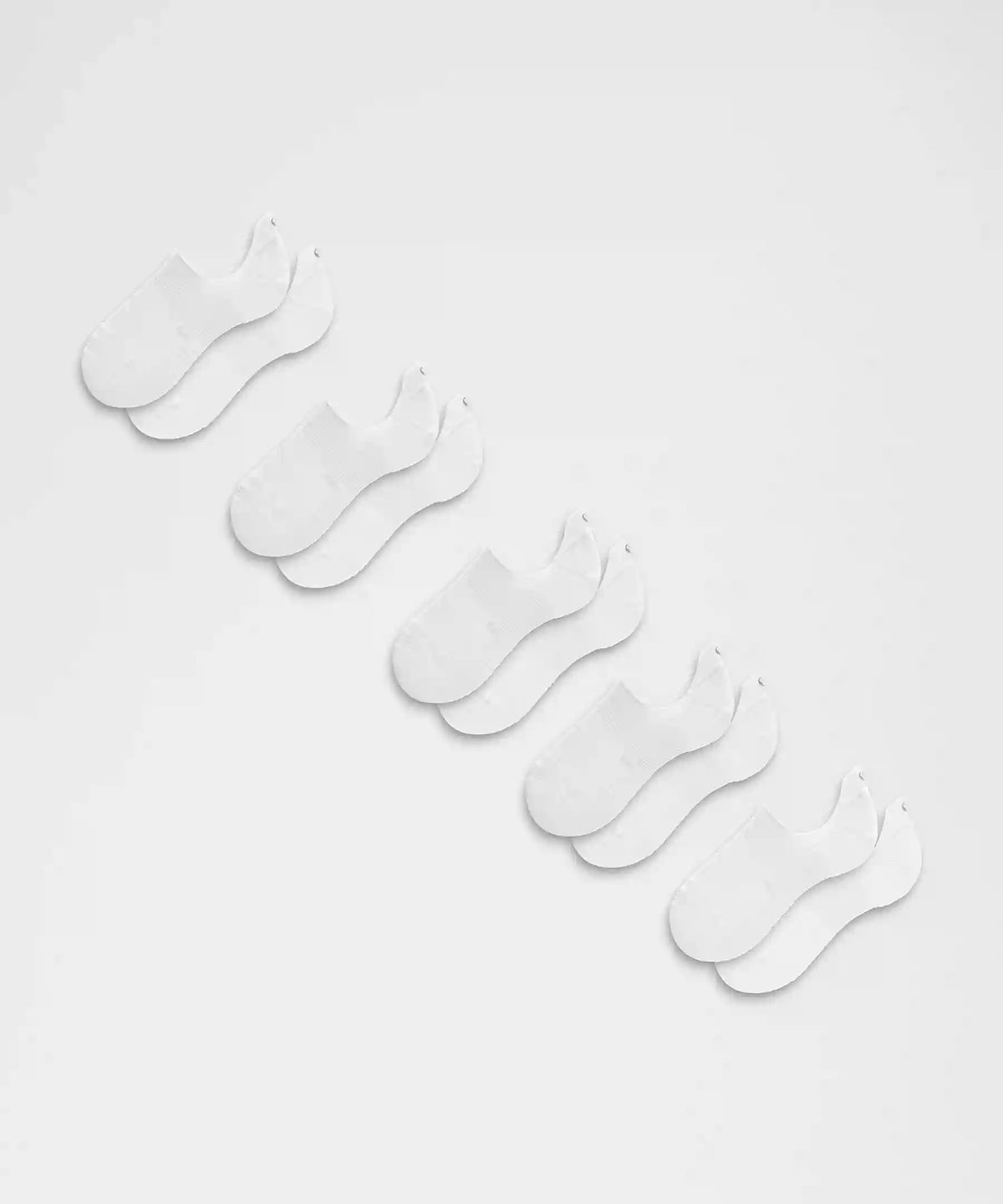Unisex Power Stride No-Show Socks *5 Pack