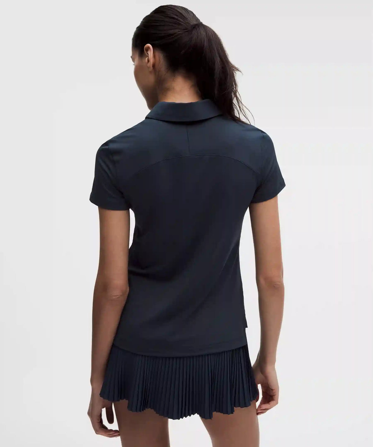 Quick-Dry Short-Sleeve Polo Shirt Straight Hem *Logo