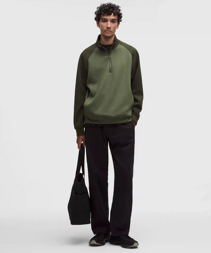 Smooth Spacer Half Zip *Colourblock
