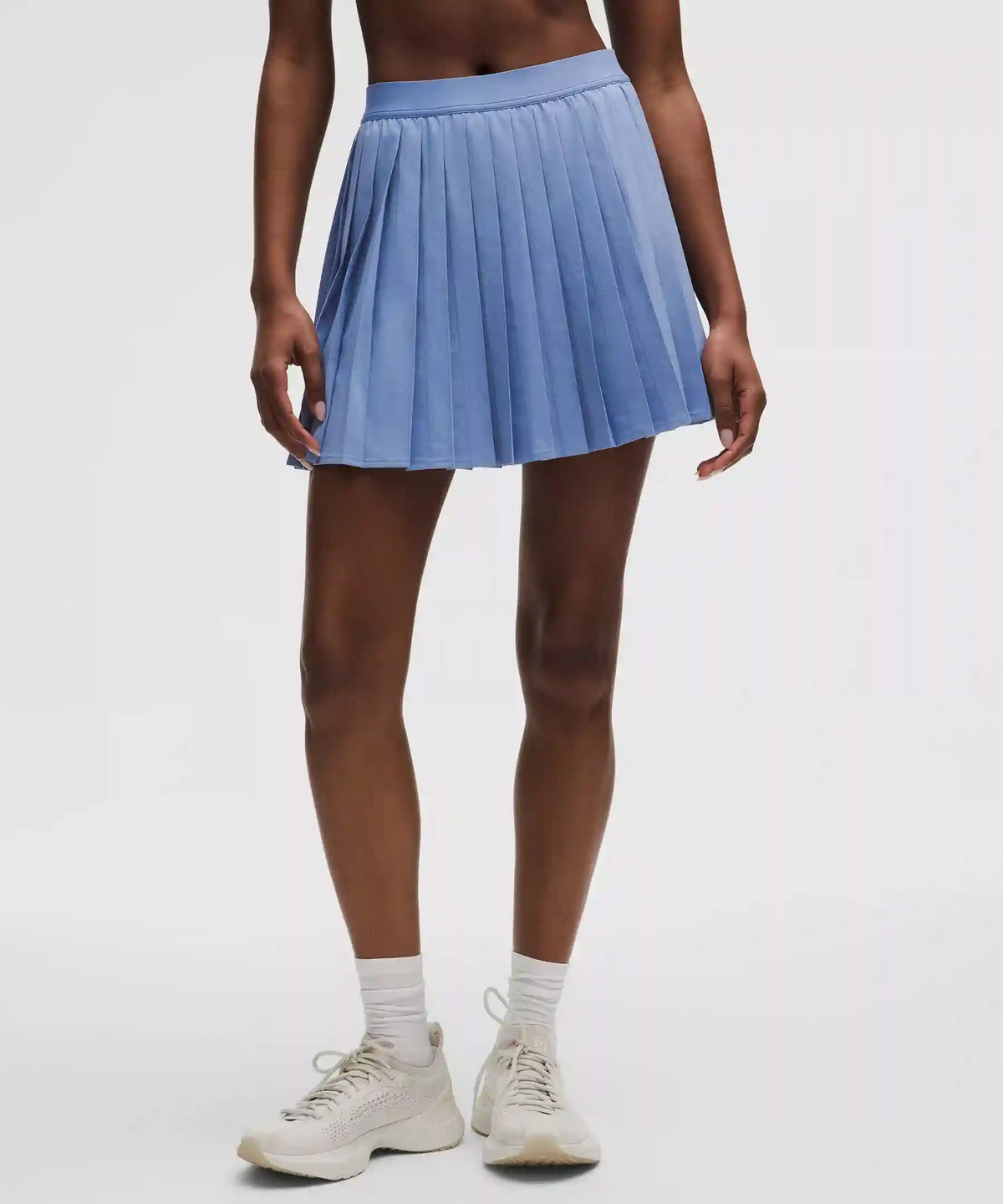 High-Rise Pleated Tennis Skirt *Long