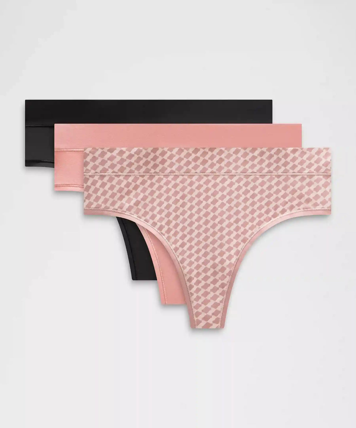 UnderEase High-Rise Thong Underwear *3 Pack