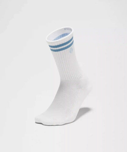 Unisex Daily Essential Crew Socks *Stripe