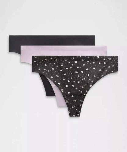 Nulu Added Absorbency Extra-High-Rise Thong Underwear *3 Pack