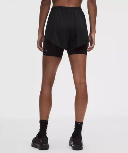 Sleek Perforated 2-in-1 High-Rise Short