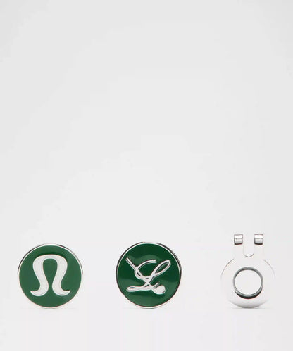 Golf Ball Markers with Hat Clip *2 Pack