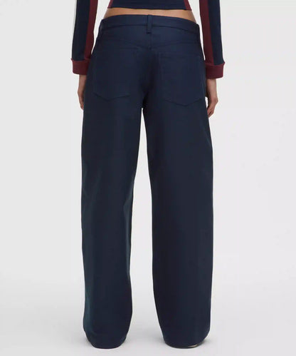 EasyFive Low-Rise Classic Wide-Leg Pant *Tall