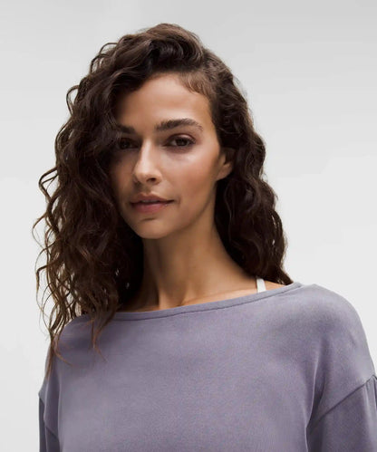 Drapey Softstreme Boatneck Long-Sleeve Shirt