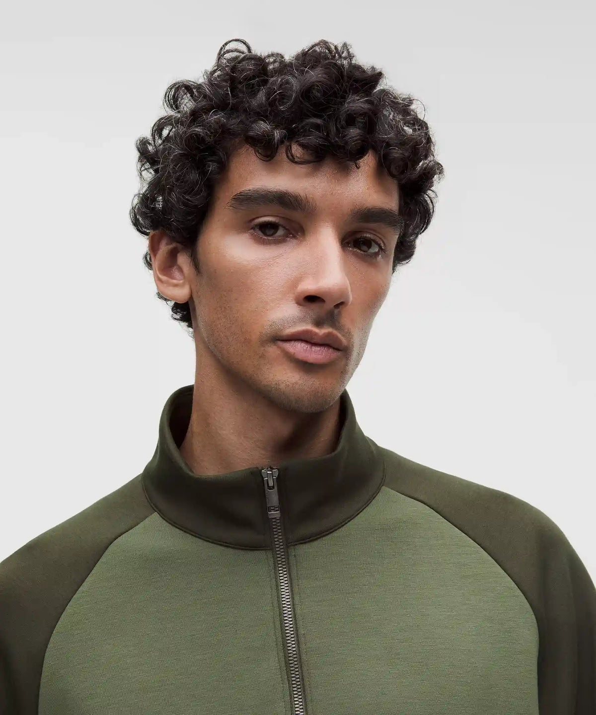 Smooth Spacer Half Zip *Colourblock