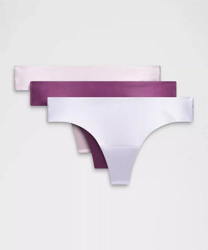 InvisiWear Mid-Rise Thong Underwear *3 Pack